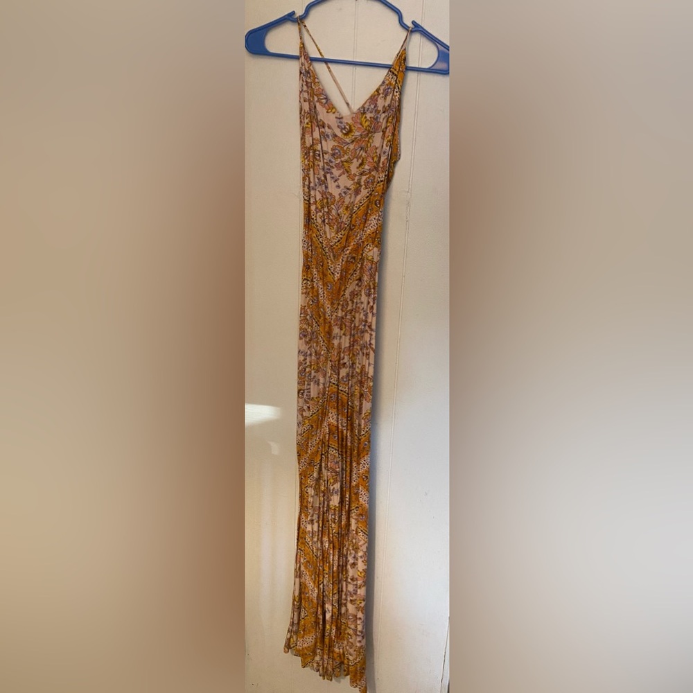 Multicolor Floral Pantsuit/Jumpsuit - size Large - size L